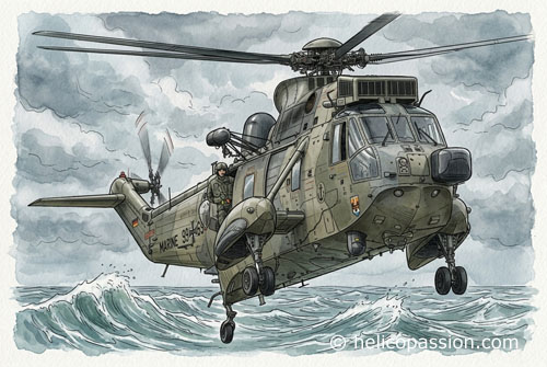 Hélicoptère Seaking
