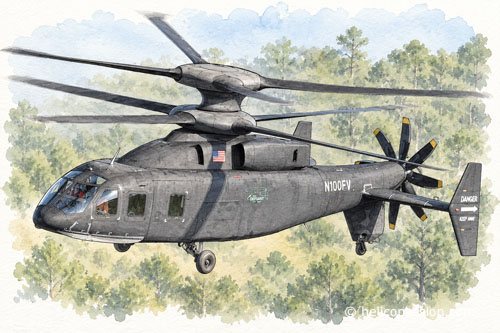 Hélicoptère Sikorsky S97 Raider