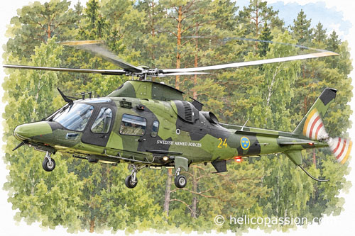Hélicoptère AW109 Power / LUH