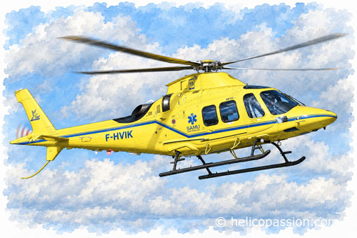 Hélicoptère AW109 Trekker