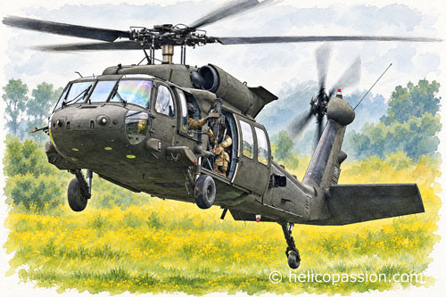 Hélicoptère UH60 Blackhawk