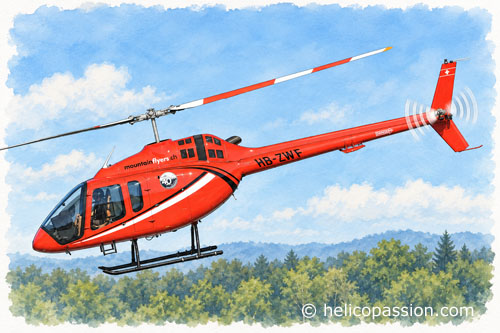Hélicoptère Bell 505