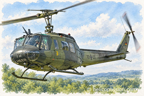 Hélicoptère UH1B Huey