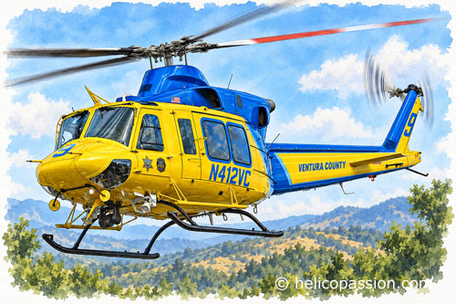 Hélicoptère AB412