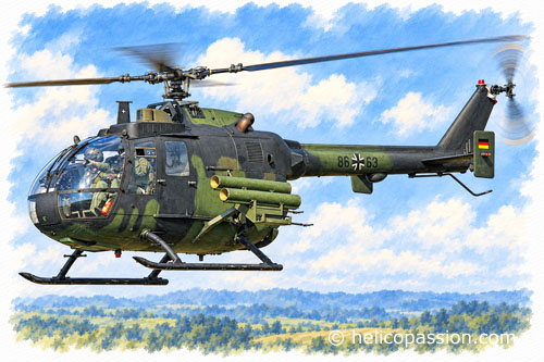 Hélicoptère BO105
