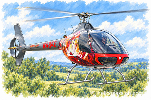 Hélicoptère Cabri G2