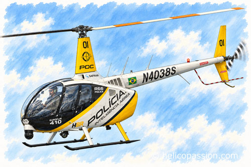 Hélicoptère Robinson R66
