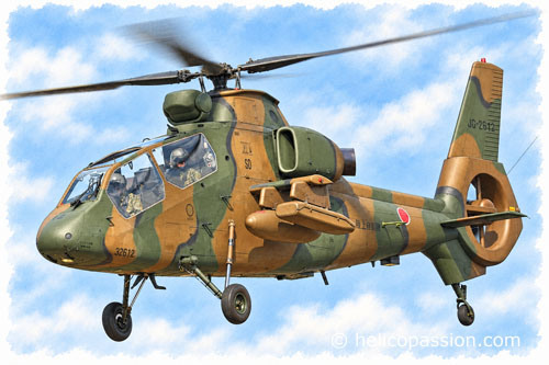 Hélicoptère OH1 Ninja JGSDF