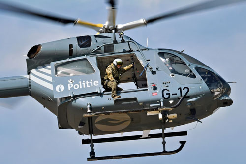 Hélicoptère MD902 G-12 de la Police belge (Federale Politie)