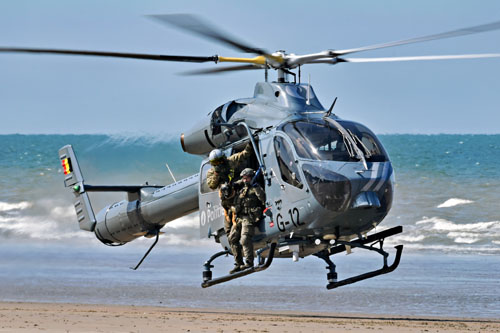 Hélicoptère MD902 G-12 de la Police belge (Federale Politie)