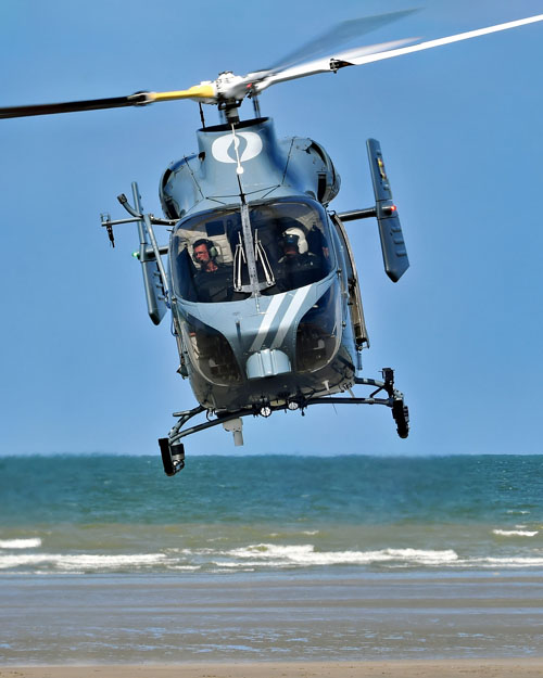 Hélicoptère MD902 G-12 de la Police belge (Federale Politie)