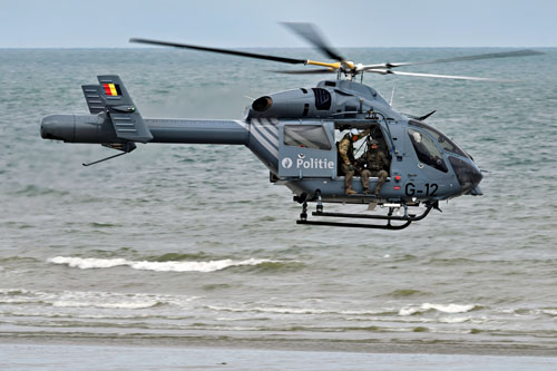 Hélicoptère MD902 G-12 de la Police belge (Federale Politie)