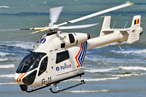 Hélicoptère MD902 G-11 de la Police belge (Federale Politie)