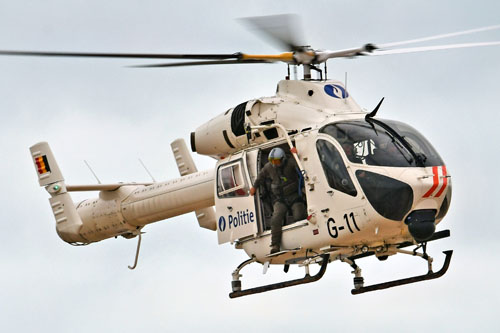 Hélicoptère MD902 G-11 de la Police belge (Federale Politie)