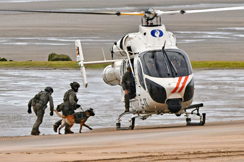 Hélicoptère MD902 G-11 de la Police belge (Federale Politie)