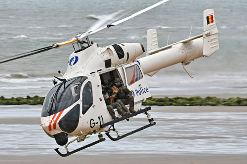 Hélicoptère MD902 G-11 de la Police belge (Federale Politie)