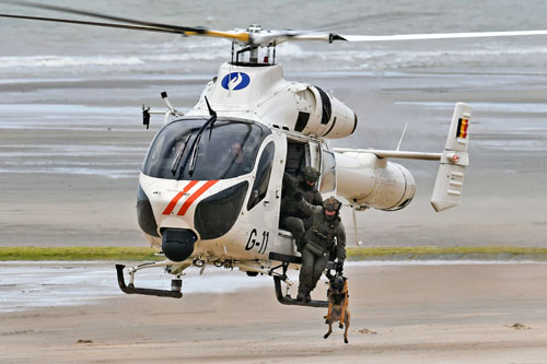 Hélicoptère MD902 G-11 de la Police belge (Federale Politie)