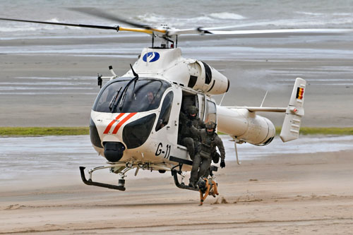 Hélicoptère MD902 G-11 de la Police belge (Federale Politie)