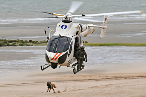 Hélicoptère MD902 G-11 de la Police belge (Federale Politie)