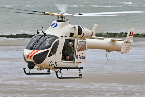 Hélicoptère MD902 G-11 de la Police belge (Federale Politie)