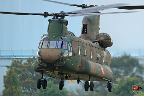 Hélicoptère CH47 Chinook JGSDF