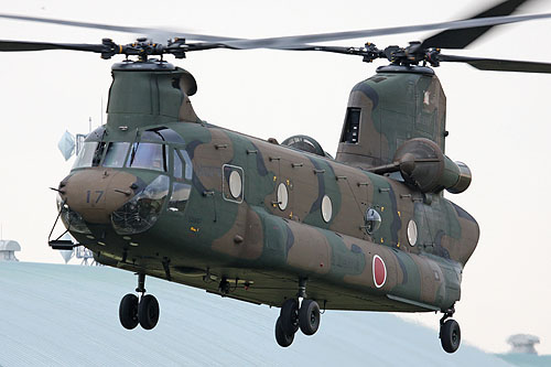 Hélicoptère CH47 Chinook JGSDF