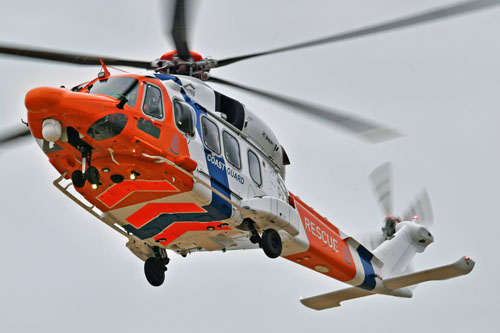 Hélicoptère AW189 PH-SAR Coast Guard Netherlands