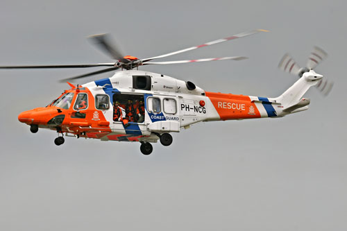 Hélicoptère AW189 PH-NCG Coast Guard Netherlands