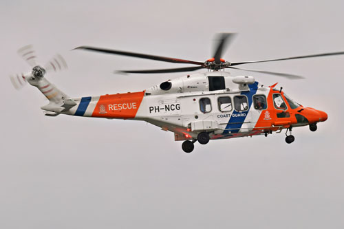 Hélicoptère AW189 PH-NCG Coast Guard Netherlands