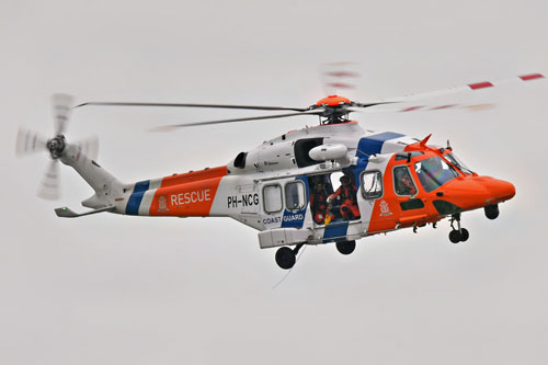 Hélicoptère AW189 PH-NCG Coast Guard Netherlands