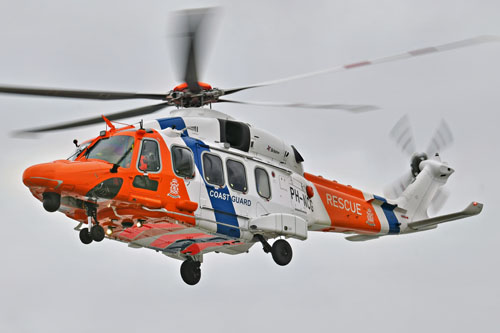 Hélicoptère AW189 PH-NCG Coast Guard Netherlands