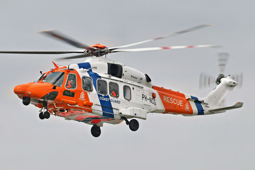 Hélicoptère AW189 PH-NCG Coast Guard Netherlands