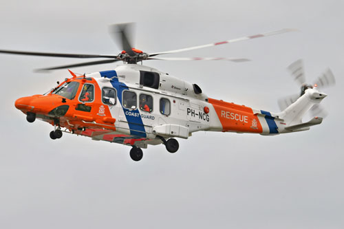 Hélicoptère AW189 PH-NCG Coast Guard Netherlands