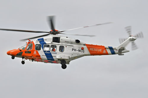 Hélicoptère AW189 PH-NCG Coast Guard Netherlands