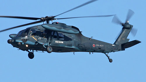 Hélicoptère UH60 Blackhawk de l'Armée de l'Air japonaise (JASDF)