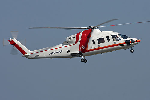 Hélicoptère S76 d'AERO ASAHI (JA6901)