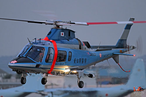 Hélicoptère AW109 de la Police japonaise (JA6922)