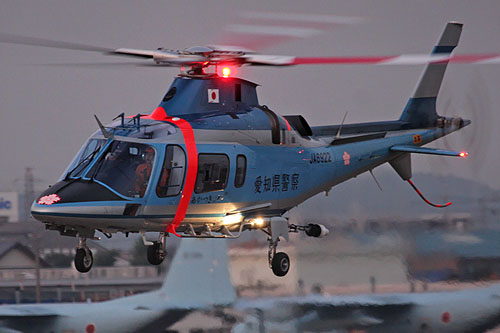 Hélicoptère AW109 de la Police japonaise