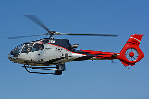 Hélicoptère EC130 de CORAIL Hélicoptères