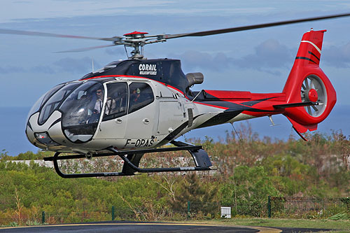 Hélicoptère EC130 de CORAIL Hélicoptères