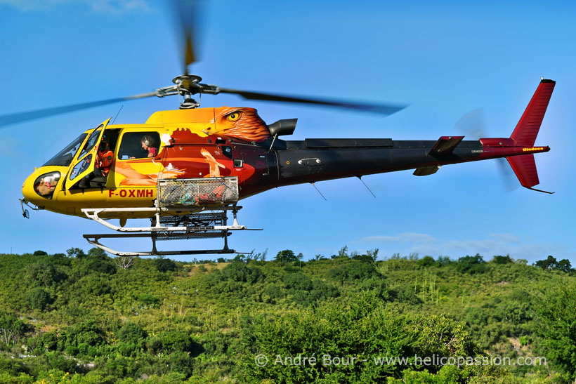 Hélicoptère H125 (AS350 B3E Ecureuil) F-OXMH (Papangue)