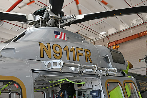 Hélicoptère AW139 N911FR Air Rescue 3 du Miami Dade Fire Rescue