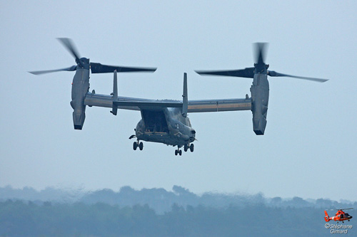 Hélicoptère à rotors basculants CV22 Osprey de l'USAF