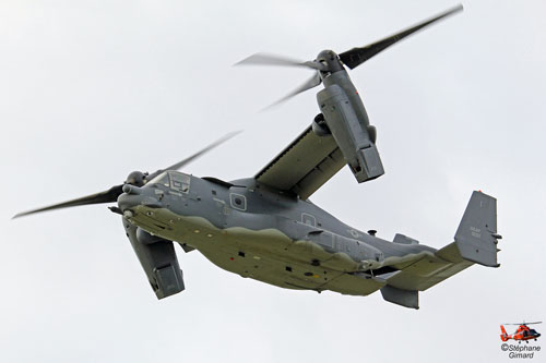 Hélicoptère à rotors basculants CV22 Osprey de l'USAF