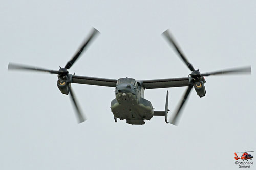 Hélicoptère à rotors basculants CV22 Osprey de l'USAF