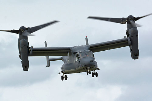 Hélicoptère à rotors basculants CV22 Osprey de l'USAF