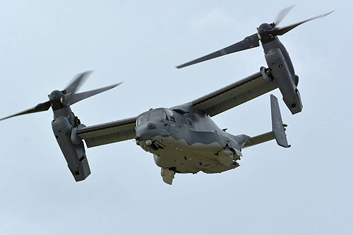 Hélicoptère à rotors basculants CV22 Osprey de l'USAF