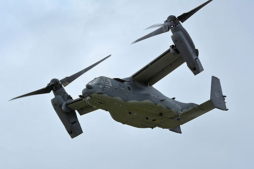 Hélicoptère à rotors basculants CV22 Osprey de l'USAF