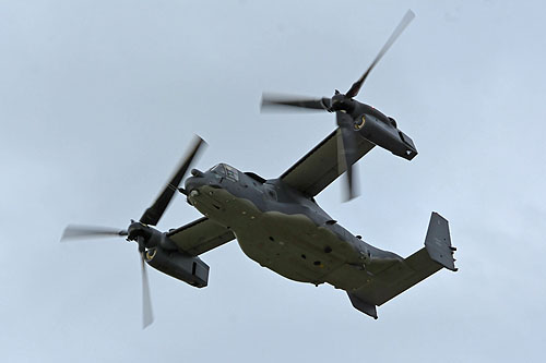 Hélicoptère à rotors basculants CV22 Osprey de l'USAF