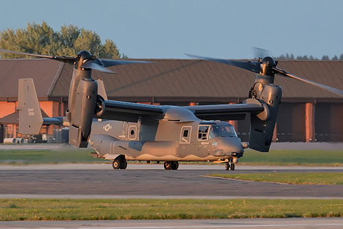 Hélicoptère à rotors basculants CV22 Osprey de l'USAF